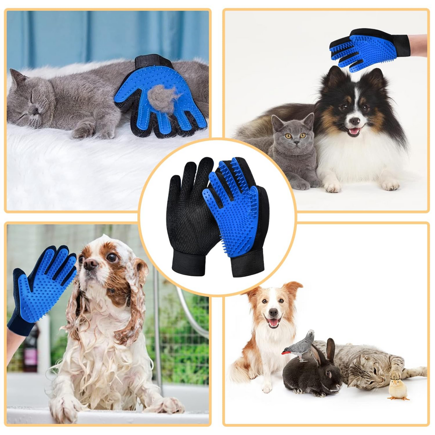Pet Grooming Gloves