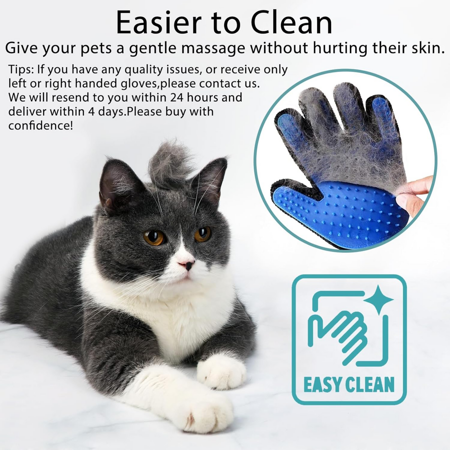 Pet Grooming Gloves